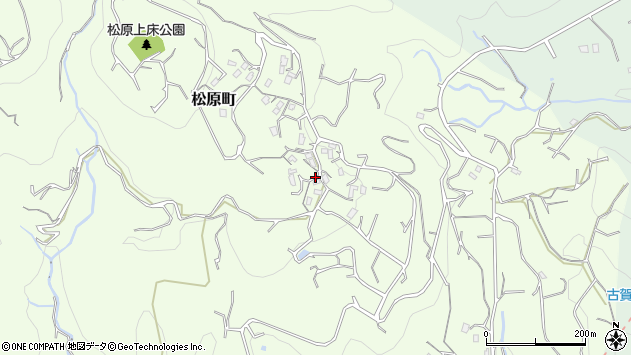 〒851-0131 長崎県長崎市松原町の地図