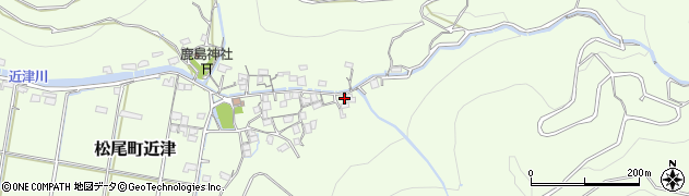 熊本県熊本市西区松尾町近津250周辺の地図