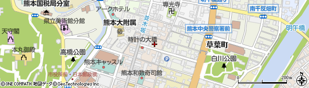 株式会社田中屋パン店　上通り本店周辺の地図