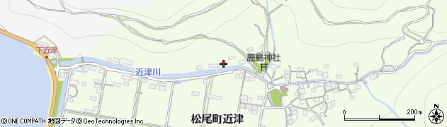 熊本県熊本市西区松尾町近津1040周辺の地図