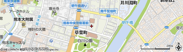 ＪＡ熊本経済連施設住宅課周辺の地図