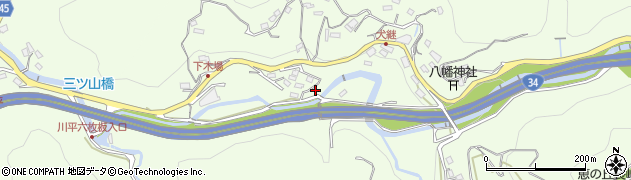 長崎県長崎市三ツ山町1000-30周辺の地図