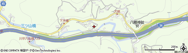 長崎県長崎市三ツ山町1000-22周辺の地図