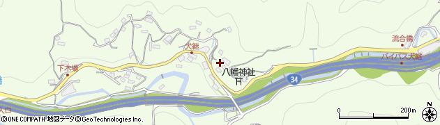 長崎県長崎市三ツ山町679-2周辺の地図