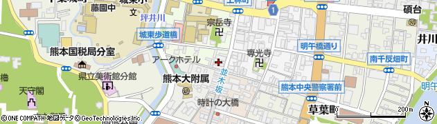 維熊篆会事務所周辺の地図