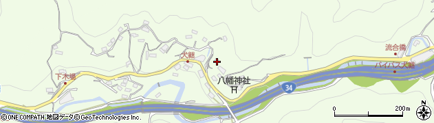 長崎県長崎市三ツ山町693周辺の地図