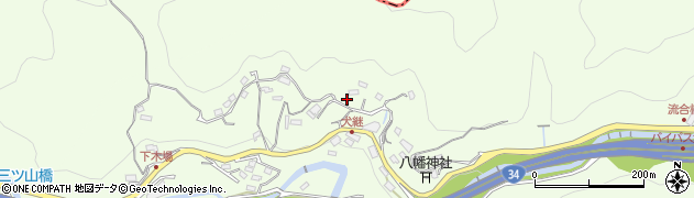 長崎県長崎市三ツ山町761周辺の地図