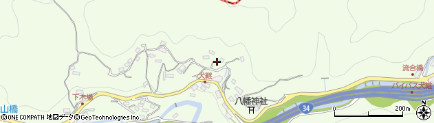 長崎県長崎市三ツ山町735周辺の地図