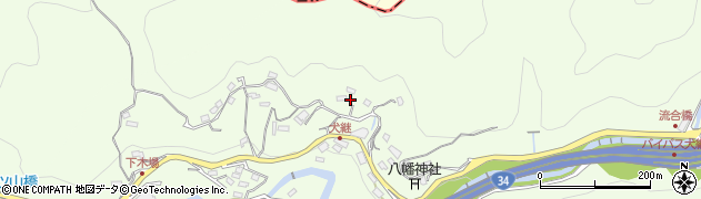 長崎県長崎市三ツ山町736-1周辺の地図