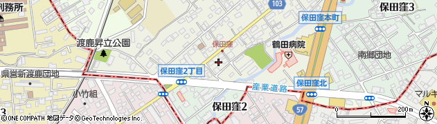 熊本県熊本市東区保田窪本町7周辺の地図