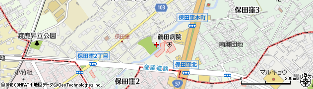 熊本県熊本市東区保田窪本町11周辺の地図