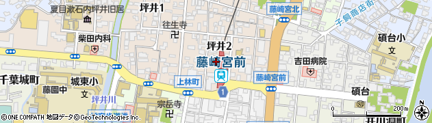 株式会社エヌシーくまもと　本社周辺の地図
