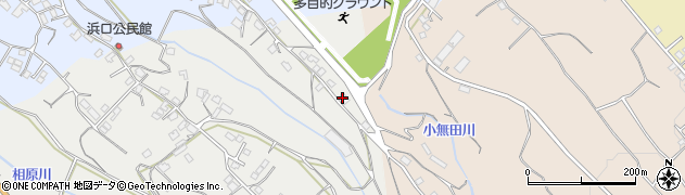 長崎県雲仙市愛野町浜口周辺の地図