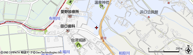 長崎県雲仙市愛野町幸町周辺の地図