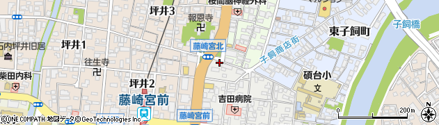 下川カバン店周辺の地図