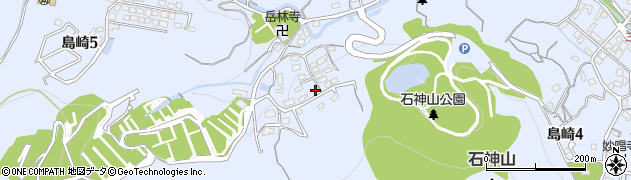 島崎五丁目公園周辺の地図