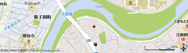 ヤクルト熊本ヤクルト株式会社　子飼センター周辺の地図