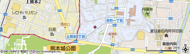 京町一丁目公園周辺の地図