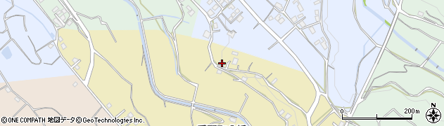 長崎県雲仙市愛野町甲883周辺の地図