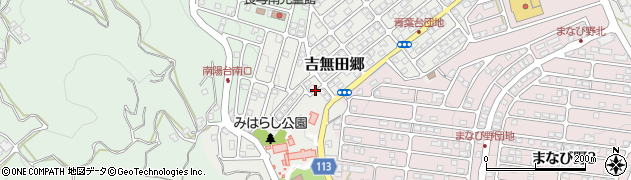 青葉台西公園周辺の地図