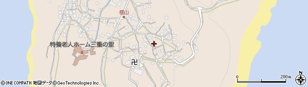 長崎県長崎市樫山町816周辺の地図