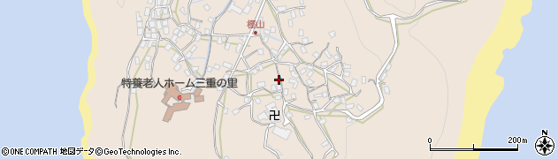 長崎県長崎市樫山町868周辺の地図