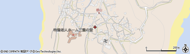 長崎県長崎市樫山町849周辺の地図
