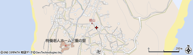 長崎県長崎市樫山町2057周辺の地図