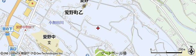 長崎県雲仙市愛野町乙周辺の地図