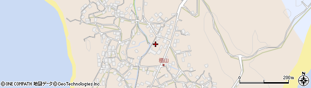 長崎県長崎市樫山町1851周辺の地図