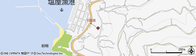 熊本県熊本市西区河内町河内848周辺の地図