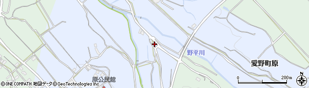 長崎県雲仙市愛野町甲1644周辺の地図