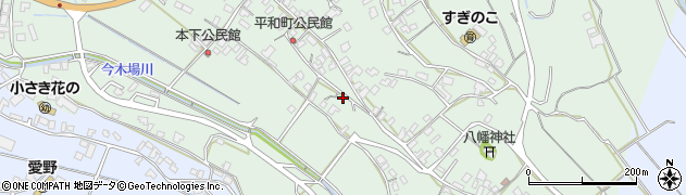 長崎県雲仙市愛野町甲3594周辺の地図