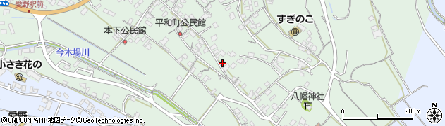 長崎県雲仙市愛野町甲3588周辺の地図