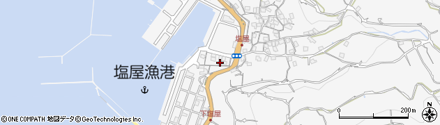 熊本県熊本市西区河内町河内882周辺の地図