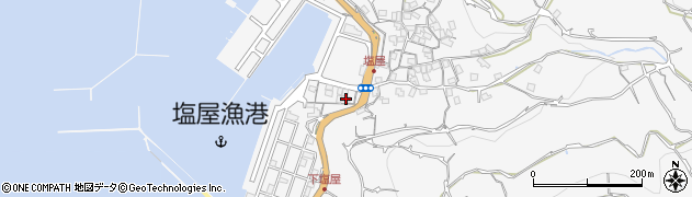 熊本県熊本市西区河内町河内886周辺の地図