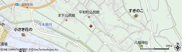 長崎県雲仙市愛野町甲3775周辺の地図