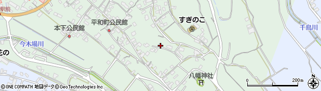 長崎県雲仙市愛野町甲461周辺の地図