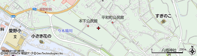 長崎県雲仙市愛野町甲3786周辺の地図