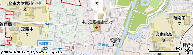 寺原公園周辺の地図