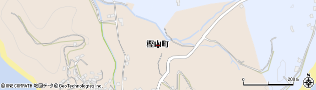 長崎県長崎市樫山町周辺の地図