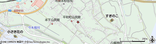 長崎県雲仙市愛野町甲3763周辺の地図
