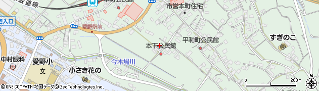 長崎県雲仙市愛野町甲3796周辺の地図