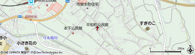 長崎県雲仙市愛野町甲3767周辺の地図