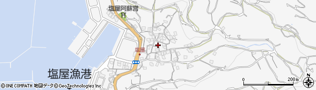 熊本県熊本市西区河内町河内1202周辺の地図