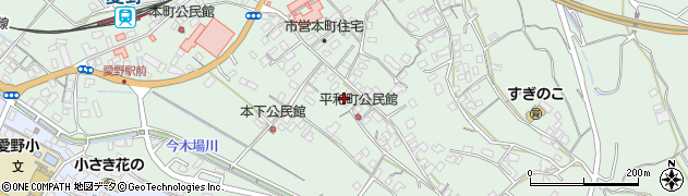 長崎県雲仙市愛野町甲404周辺の地図