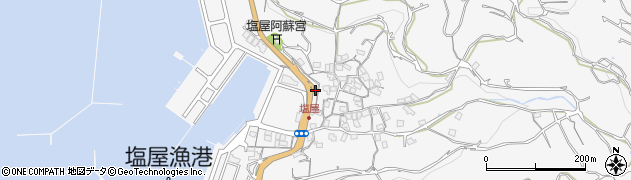 熊本県熊本市西区河内町河内1180周辺の地図