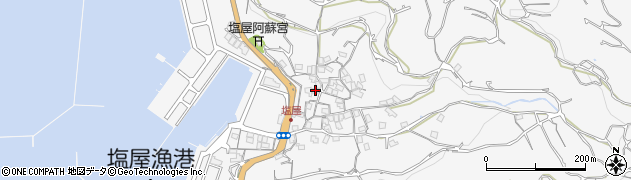 熊本県熊本市西区河内町河内1189周辺の地図