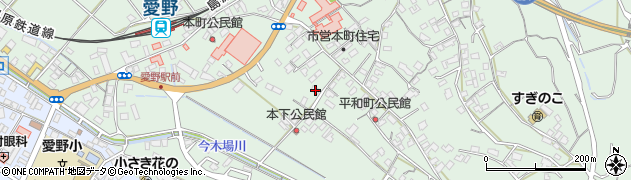 長崎県雲仙市愛野町甲377周辺の地図