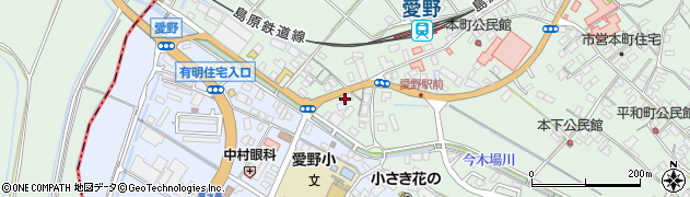 長崎県雲仙市愛野町甲3990周辺の地図